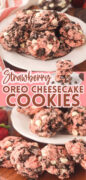 Strawberry Oreo Cheesecake Cookies Pinterest Images
