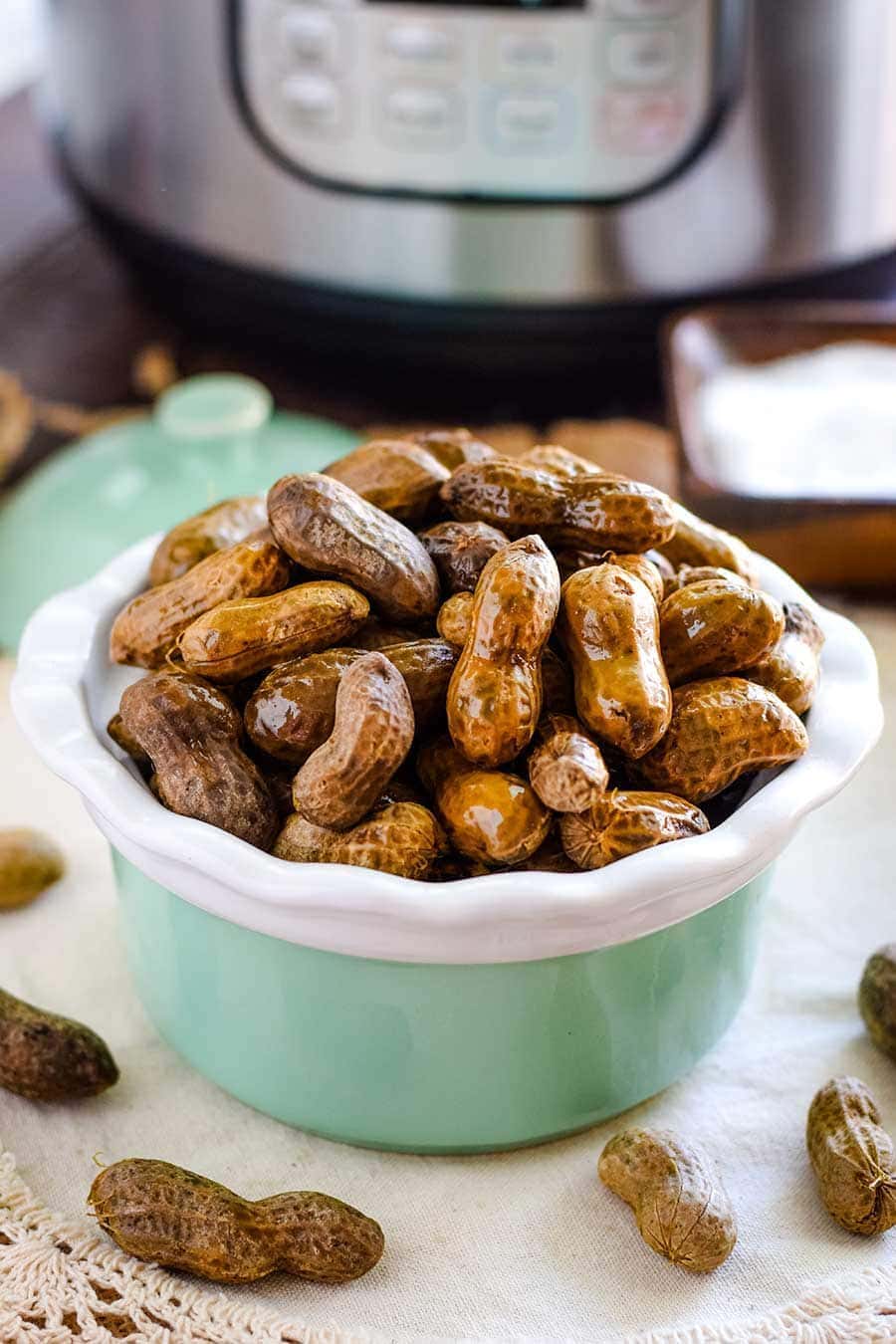 Instant Pot Boiled Peanuts (Spicy or Plain)