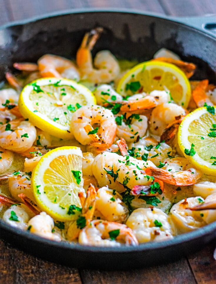 Garlic Butter Shrimp Scampi - Soulfully Made