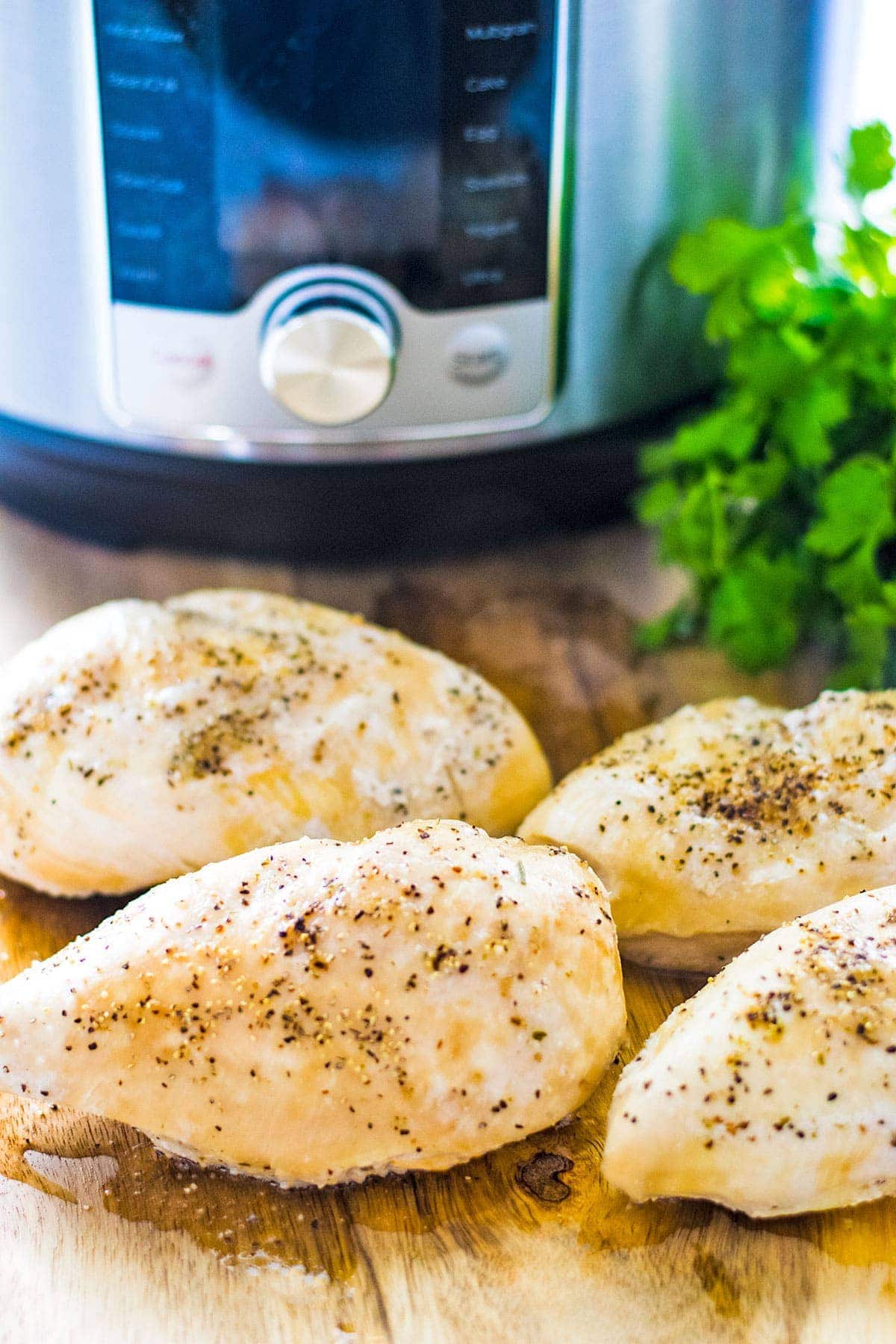 Instant Pot Chicken Breasts (fresh and frozen)