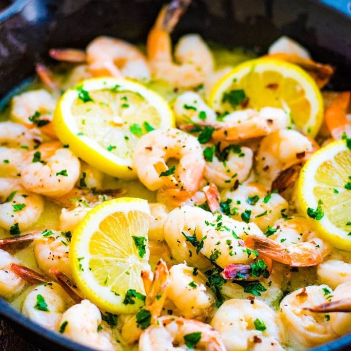 Garlic Butter Shrimp Scampi - Soulfully Made
