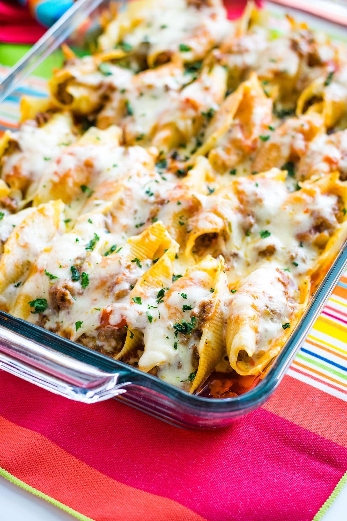 Mexican Stuffed Shells (Mexican Italian Fusion!) - Kylee Cooks