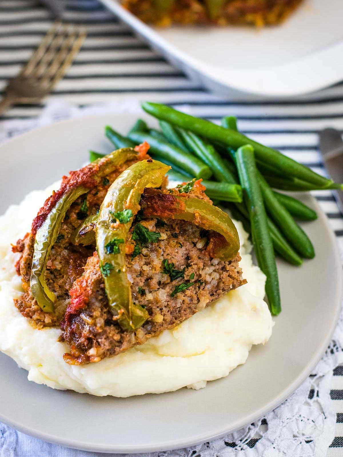 Stuffed Pepper Meatloaf Soulfully Made