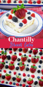 Chantilly Sheet Cake Pinterest Image