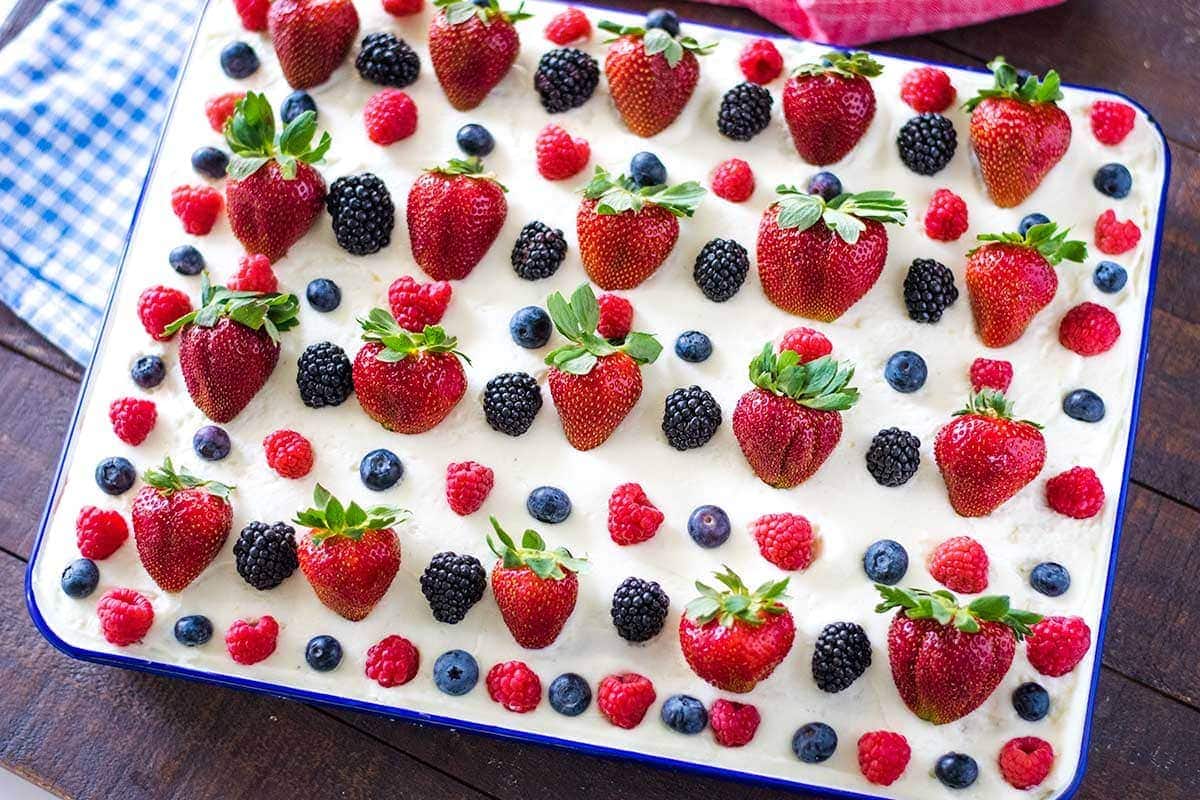 Chantilly Sheet Cake Recipe