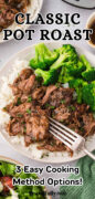 3 Packet Beef Pot Roast Recipe Pinterest image