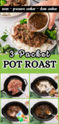 3 Packet Beef Pot Roast Recipe Pinterest image