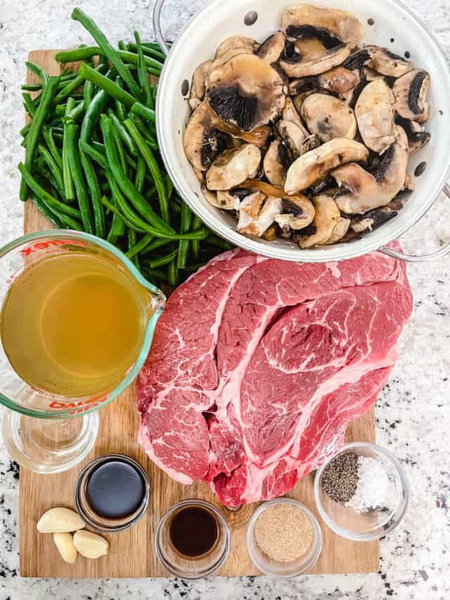 Pot Roast with Green Beans and Mushrooms Soulfully Made