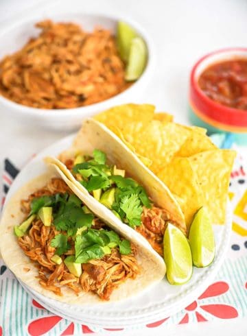 Slow Cooker Salsa Chicken - Soulfully Made