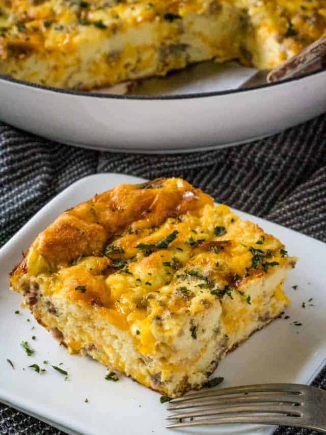 Overnight Breakfast Casserole