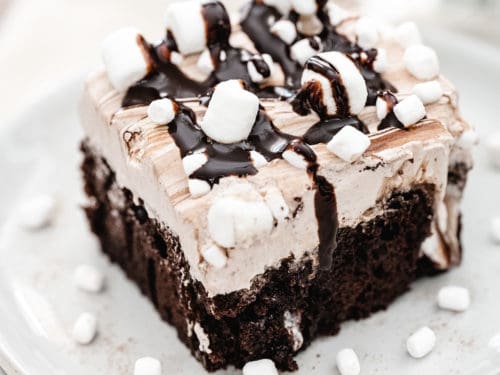 Hot Chocolate Poke Cake Soulfully Made