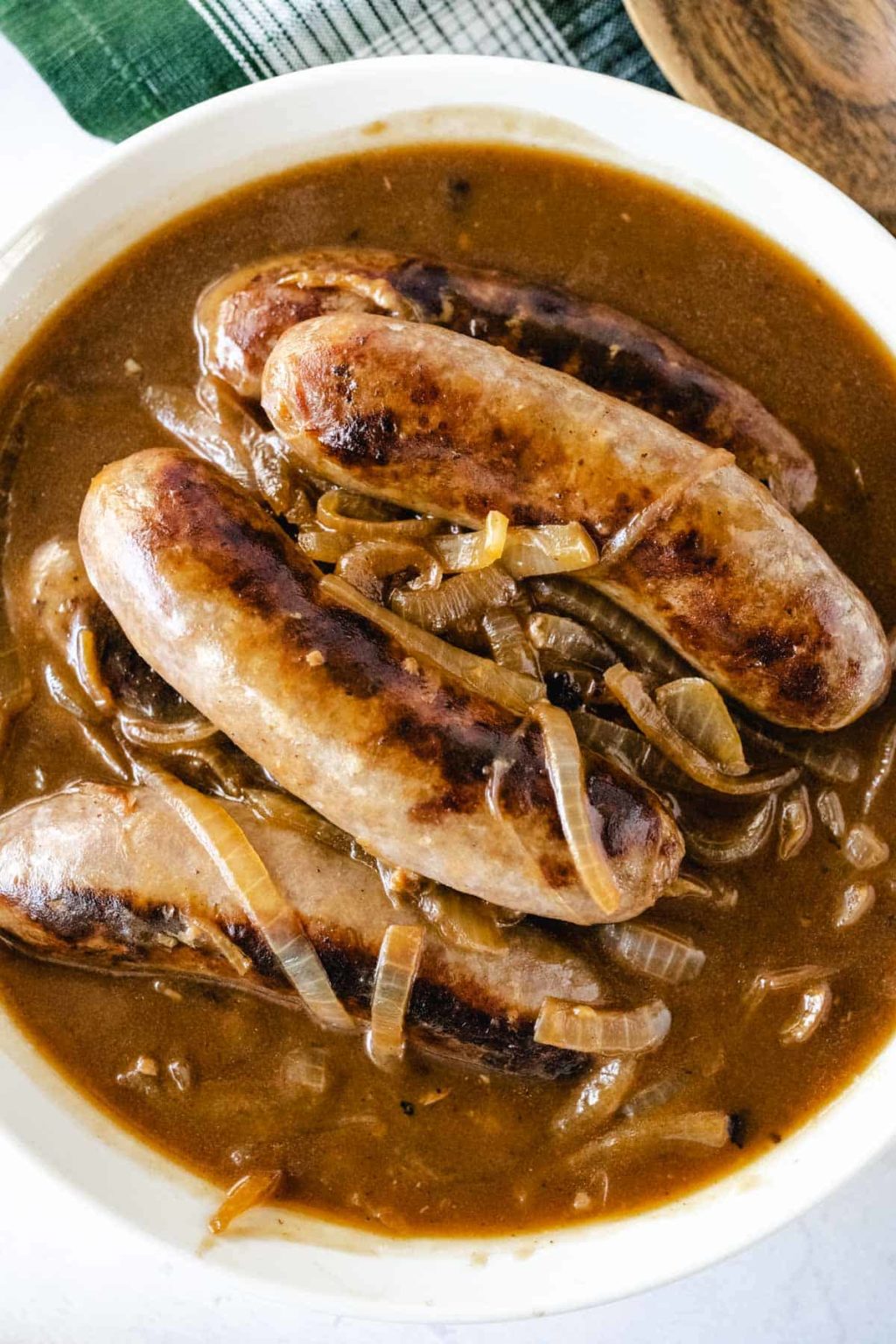 Bangers and Mash with Onion Gravy Soulfully Made