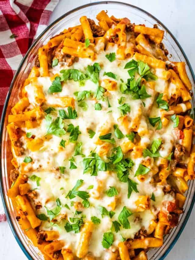 Easy Baked Ziti Recipe Story