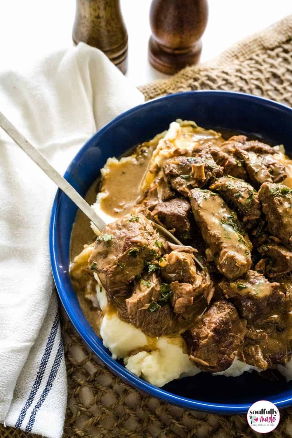 Beef Tips and Gravy Soulfully Made