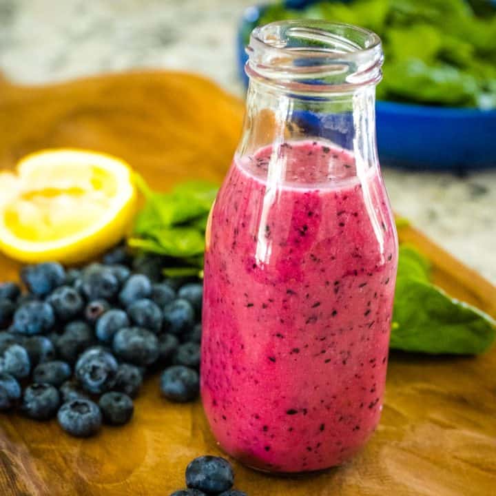 Blueberry Vinaigrette Dressing Recipe Soulfully Made