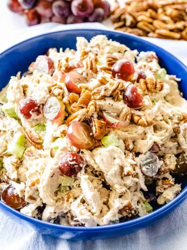 Chicken Salad with Grapes and Pecans Story