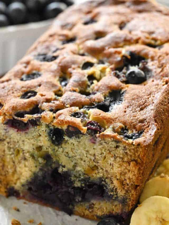 Blueberry Banana Bread Story