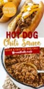 Hot Dog Chili Sauce Brand Image with 2 images