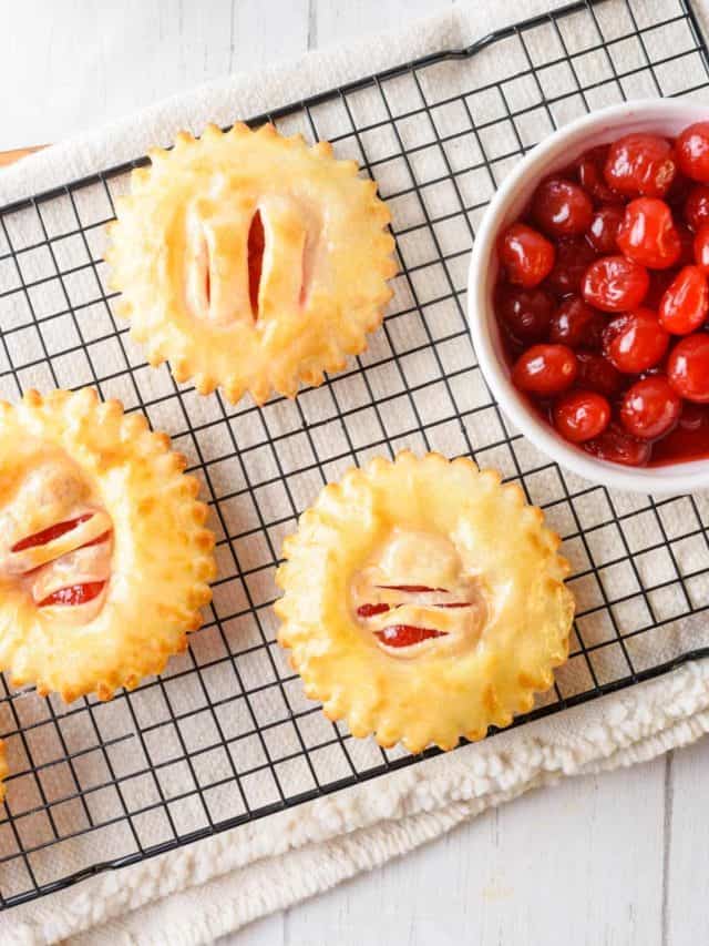 Air Fryer Cherry Hand Pies Story