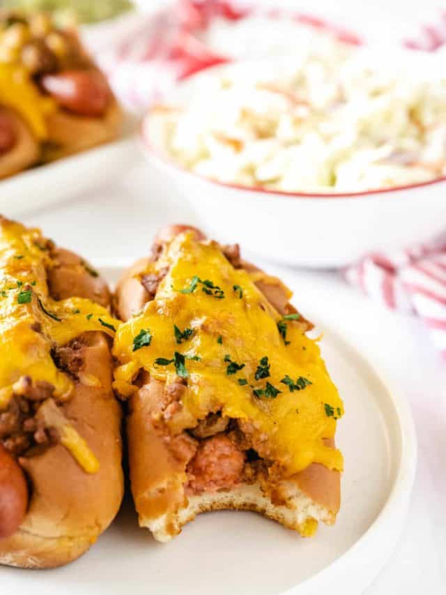 Baked Chili Cheese Dogs Story