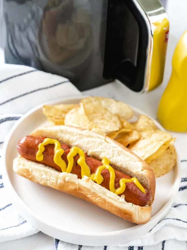 Air Fryer Hot Dog Story