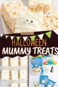 Halloween Mummy Treats 3 image collage