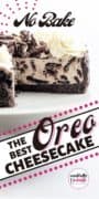 The Best Oreo Cheesecake image pin 3