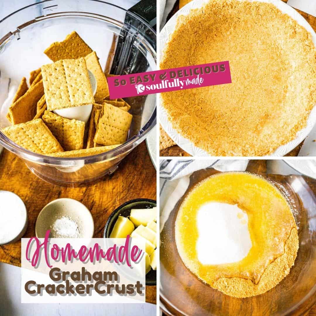 Homemade Graham Cracker Crust Recipe (Bake and NoBake) Soulfully Made