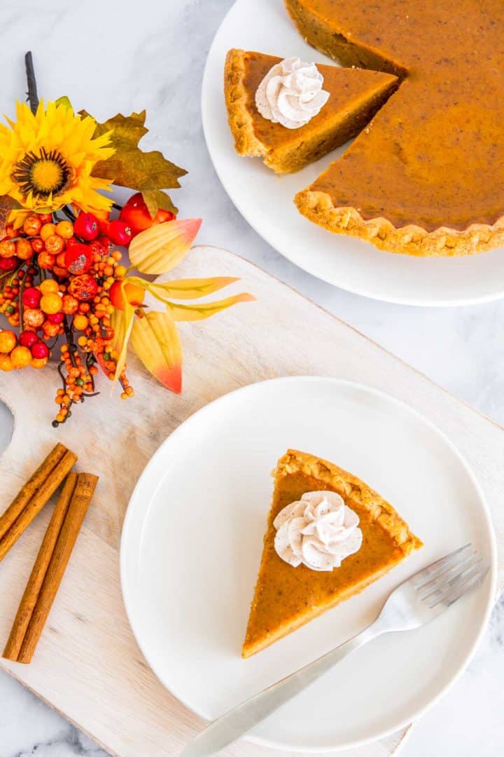 Pumpkin Pie with Sweetened Condensed Milk Soulfully Made