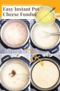 Easy Instant Pot Cheese Fondue Pin 3