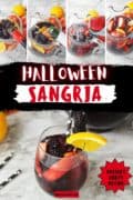 Halloween sangria Pinterest image.