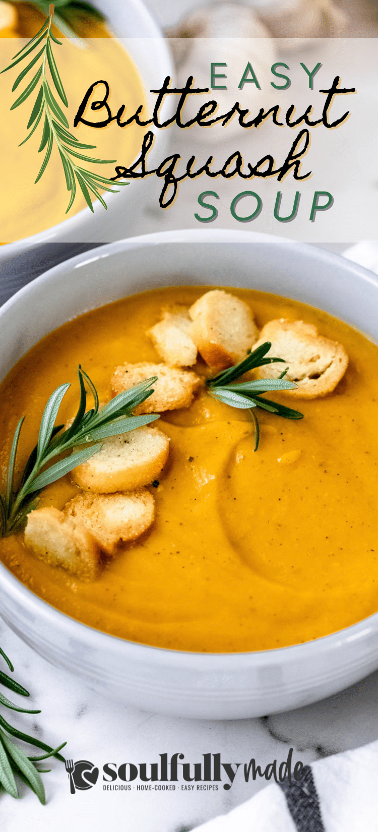 Instant Pot Butternut Squash Soup Soulfully Made
