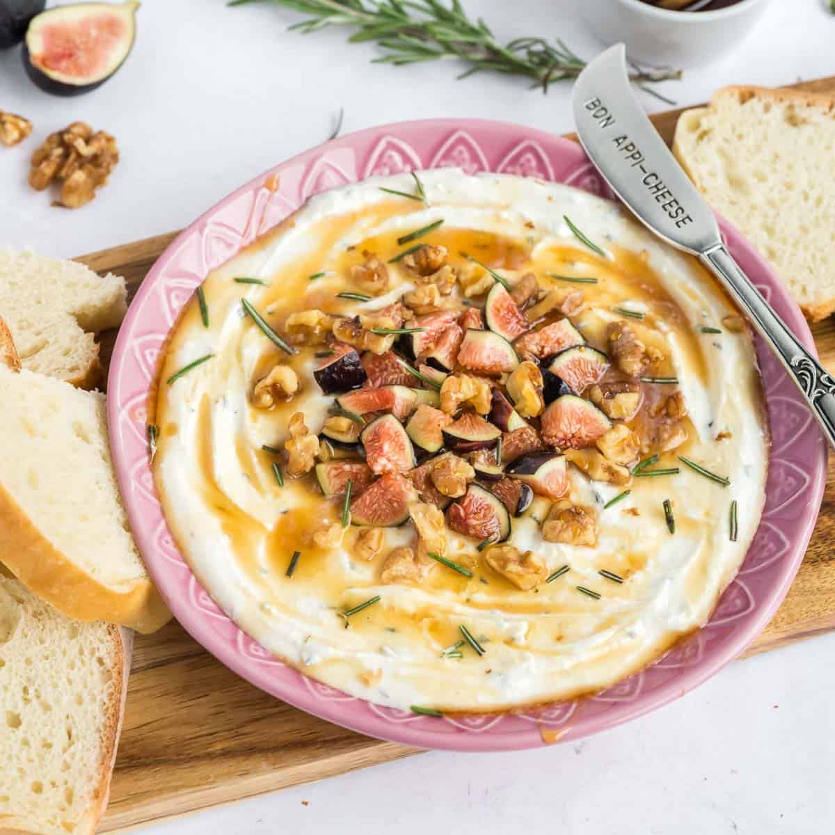 Whipped Feta Dip with Figs, Nuts, and Honey