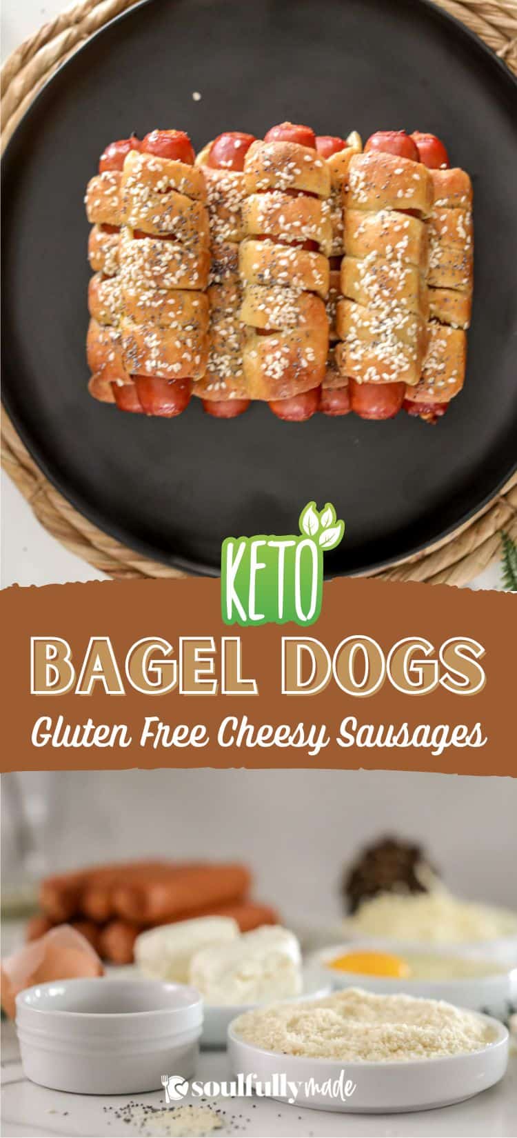 Keto Pretzel Dog or Bagel Dogs Soulfully Made