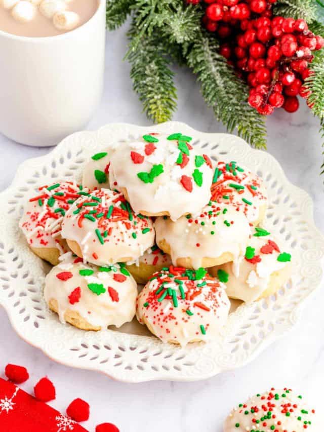 Christmas Italian Ricotta Cookies Story