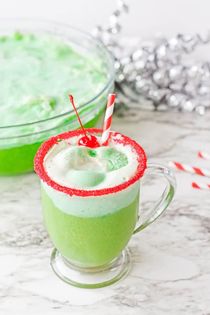 Grinch Punch Recipe Soulfully Made