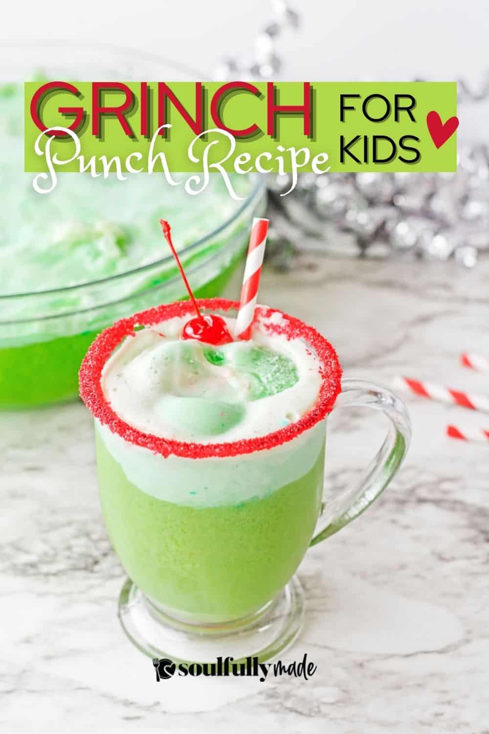 Grinch Christmas Punch Recipe