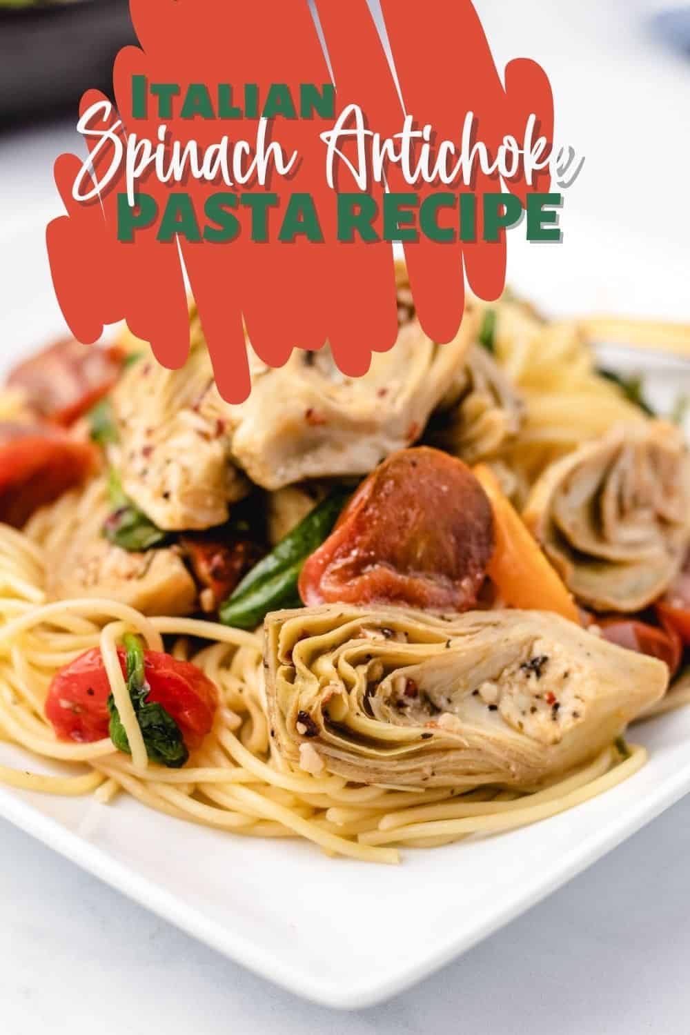 Italian Artichoke Medley with Pasta Soulfully Made