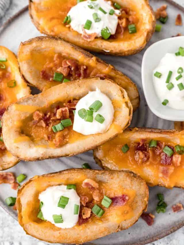 Game Day Loaded Potato Skins Story