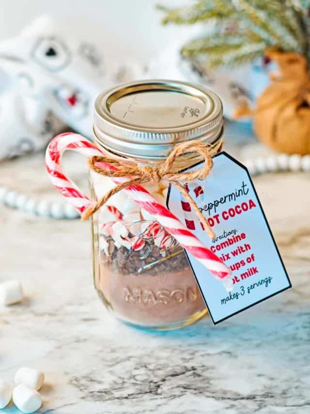 Peppermint Hot Cocoa Mix Story