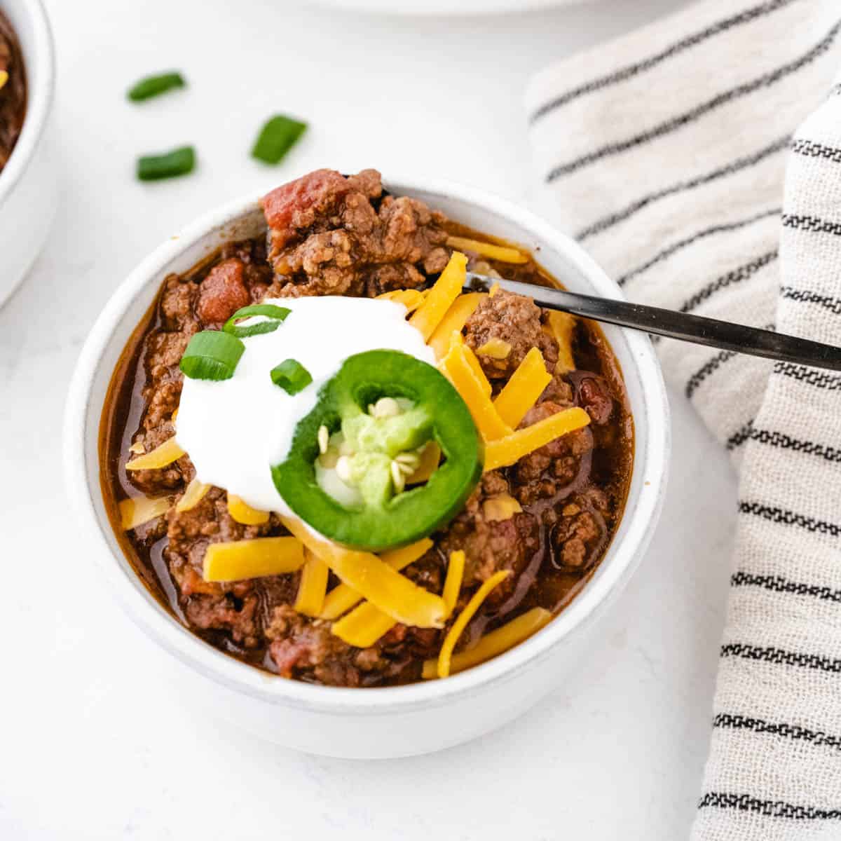 Etablere nominelt nederlag Keto Chili Recipe (Low Carb Chili) - Soulfully Made