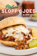 Italian Sloppy Joes sandwich image of pin 3.
