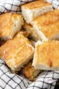 Butter Swim Biscuits Pinterest pin with image only.