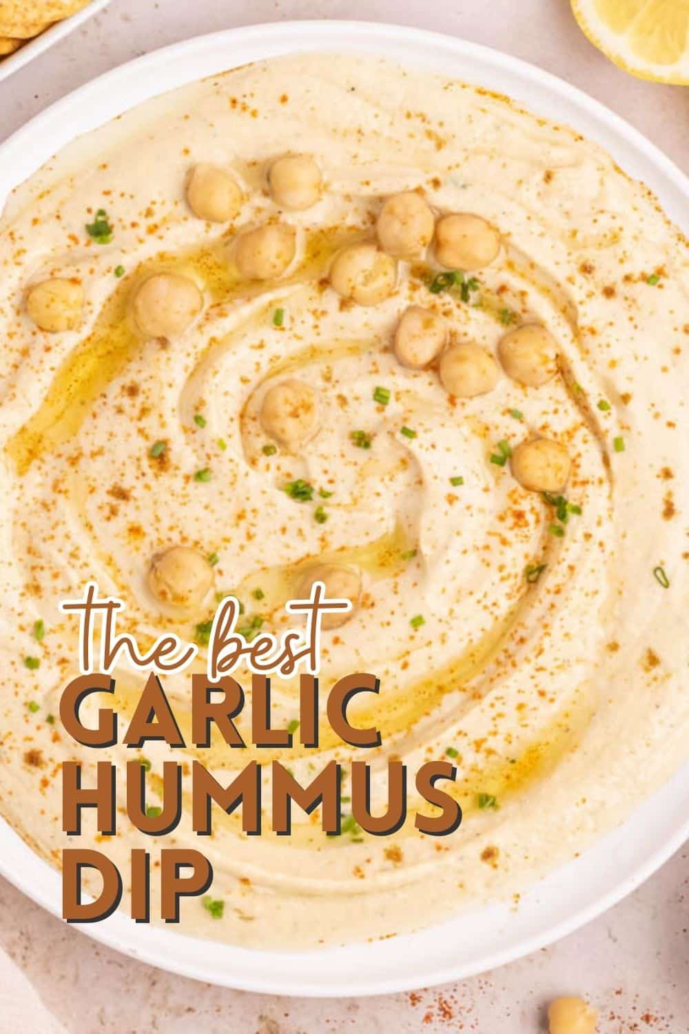 Creamy Garlic Hummus Recipe Soulfully Made