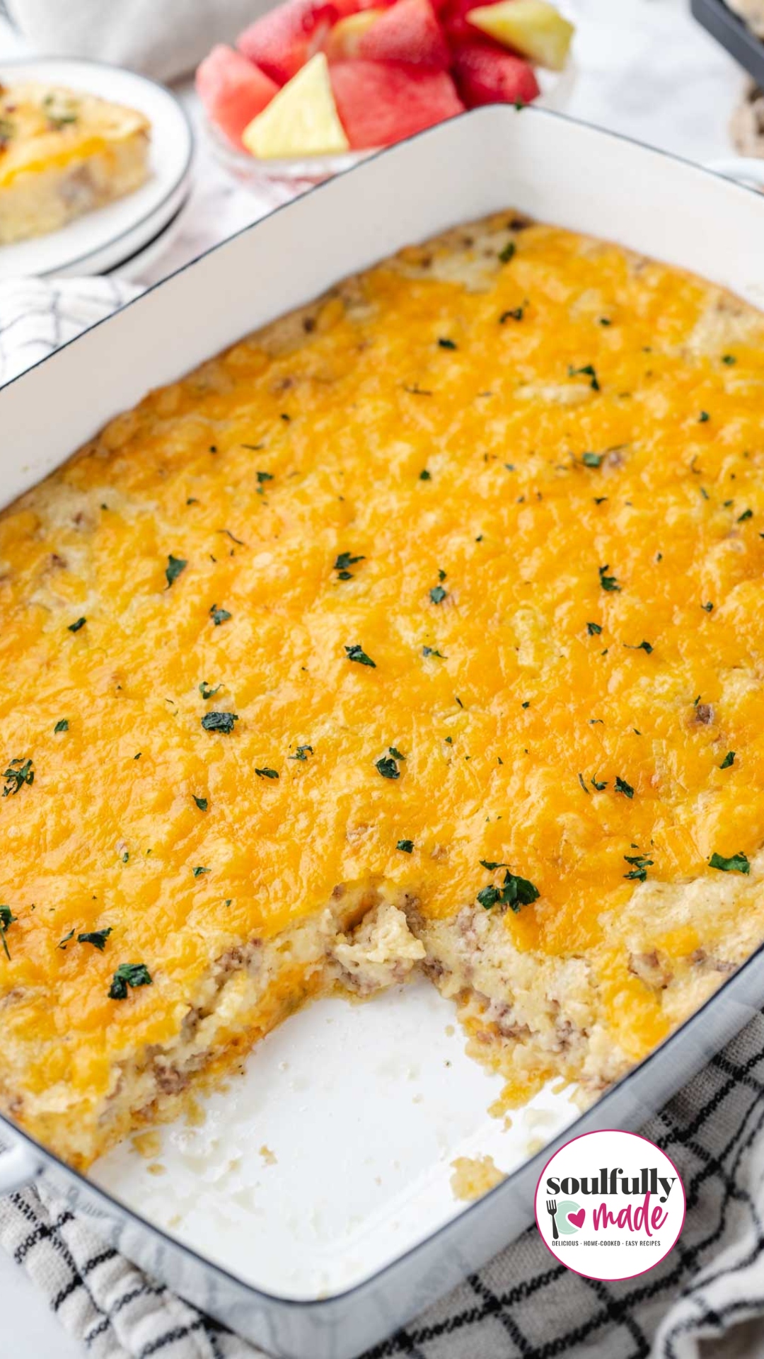 Sausage and Cheese Grits Casserole Soulfully Made