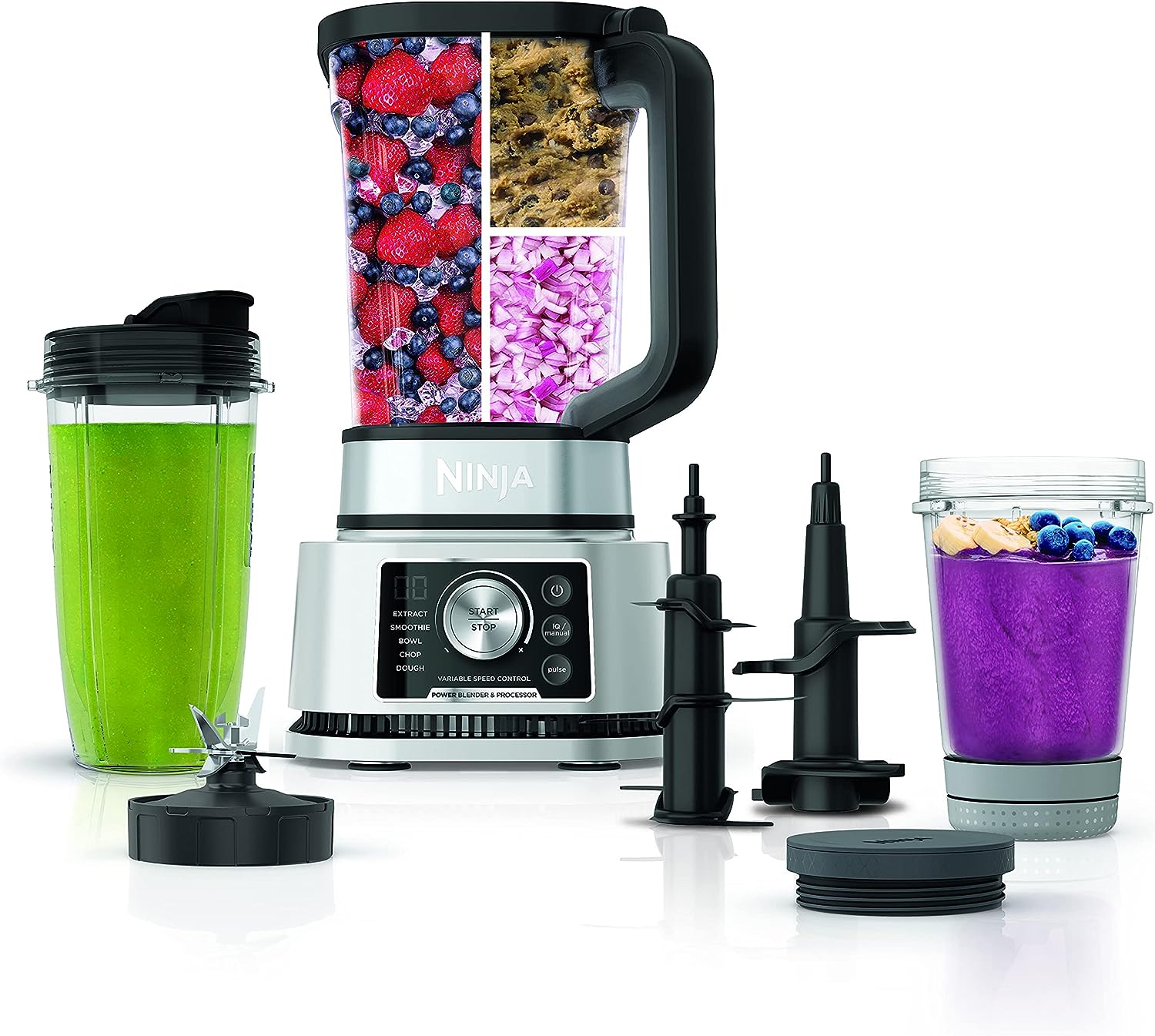 Ninja blender and food processor.