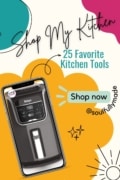 CHop my Kitchen graphic image featuring an air fryer.