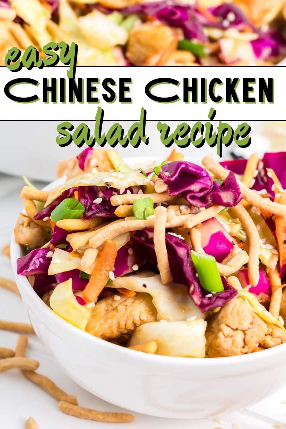 Chinese Chicken Salad Recipe - Soulfully Made