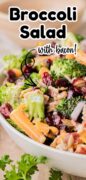 Broccoli Salad Pinterest Image