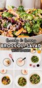 Broccoli Salad Recipe Pinterest image